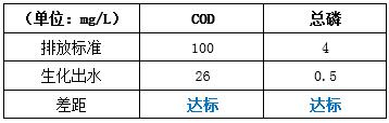 化工廢水改造處理后的效果
